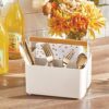 Plastic Portable Storage Organizer Kitchen Caddy Tote