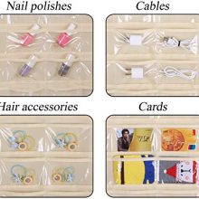 Double Sided Hanging Jewelry Organizer 80 Pockets