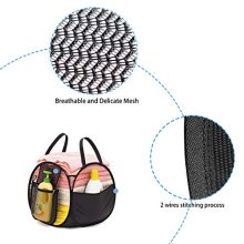 Collapsible Mesh Laundry Hamper with Large Opening - Perfect for College Students and Small Spaces