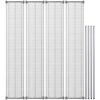 14 inch x 72 inch Chrome 4 Shelf Kit with 54 inch Posts.