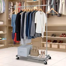 Bextsware Clothes Garment Rack On Wheels