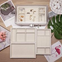 HerFav Jewelry Box for Women with 3 Drawers