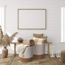 Extra Large Woven Storage Baskets
