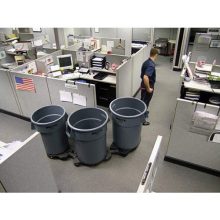 Heavy-Duty Round Recycling/Composting Bin
