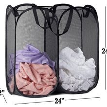 Mesh Popup Laundry Hamper Folding Pop-Up Clothes Hampers are Great for The Kids Room