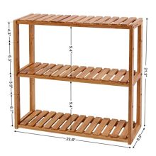 Bathroom Towel bamboo bathroom shelves