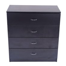 Doolland Dresser Organizer with 4 Drawers, MDF Wood