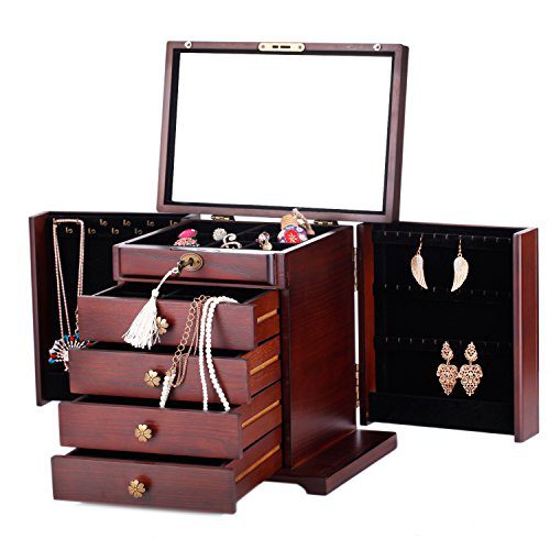 Rowling Extra Large Wooden Jewelry Box/Jewel Case