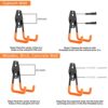 Sturdy Skateboard Wall Mount Hanger - Versatile Storage Rack for Skis, Guitars & More