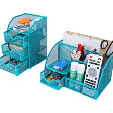 PAG Office Supplies Mesh Desk Organizer Set