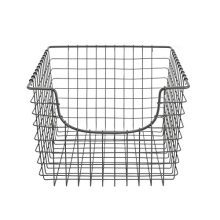 Spectrum Diversified Scoop Wire Basket, Vintage-Inspired Steel Storage