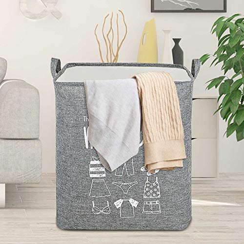 Pollenzic Large Laundry Hamper 69L Collapsible Laundry Baskets