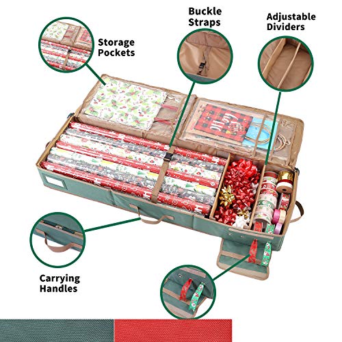 Gift Wrapping Paper Storage containers
