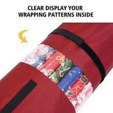 Organize Your Wrapping Paper with the Durable Gift Wrapping Storage Bag