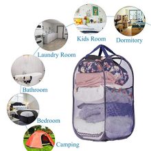 Mesh Pop-up Laundry Hamper, Folding Laundry Basket