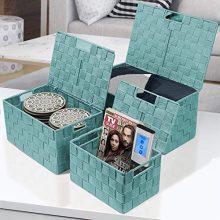 Organizer Set Stackable Storage Basket Woven