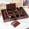 Makuzo Valet Tray for Men | Dresser Top Organizer