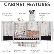 Rustic Wall Mounted Jewelry Organizer Jewelry Holder