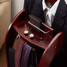 StorageMaid Clothes Valet Stand with Mirror