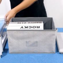 Kntiwiwo Large Storage Bins for Closet Shelves