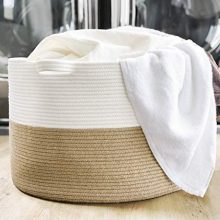 INDRESSME XXXLarge Jute Rope Basket