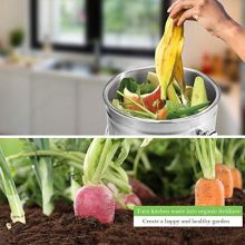Indoor Compost Bucket for Kitchen Countertop