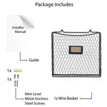 Wall35 Cestino Magazine Holder and File Organizer Wall Mount