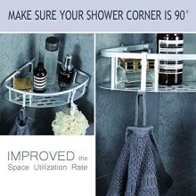 Corner Shelf Drill-Free Bathtub Shower