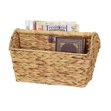 Wicker Magazine Rack Natural