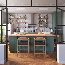 Industrial Wall Mount Iron Pipe Shelf