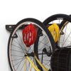 Koova Wall Mount Bike Storage Rack Garage Hanger for 3 Bicycles