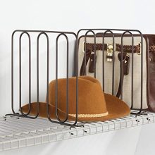mDesign Versatile Modern Metal Wire Closet