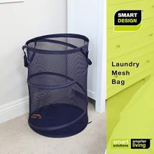 Laundry Hamper Bag Mesh Pop-Up Spiral