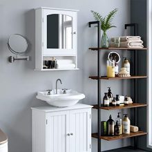 Cabinet Medicine Cabinet with Single Door and Adjustable Shelf