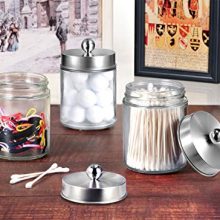 Apothecary Jars Bathroom Vanity Organizer -Countertop Canister Jar