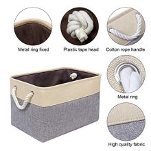 Univivi Rectangular Basket Closet Bins