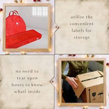 CLOZZERS Gift Wrap Organizer and Storage Box
