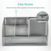 Mindspace Office Desk Organizer with 6 Compartments
