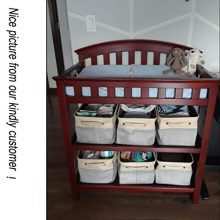 Awekris Large Storage Basket Bin Set [3-Pack] Storage Cube Box