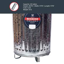 Behrens Galvanized Composter: Durability Meets Sustainability