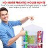 Organize Your Gift Wrap Effortlessly - Hanging Gift Wrap Storage Organizer Bag