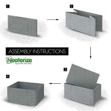 NEATERIZE Drawer Organizer - Closet Organizer