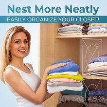 Circle Shelf Dividers – Effortless Organization for Closets, Kitchen, and More
