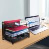 Simple Trending 4-Trays Mesh Office Supplies Desk Organizer