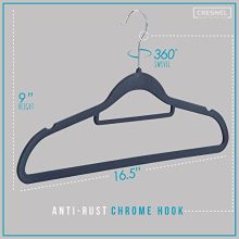 CRESNEL Velvet Hangers 50 Pack - Extra Strong