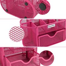 Desk Organizer Pencil Holder 9 Compartments with Drawer