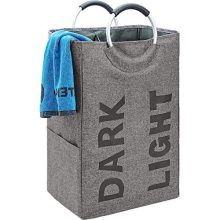 Self-Standing Modern Laundry Basket for Dorm Room