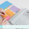 Sticky Notes Set, Hommie Colored Divider Self-Stick Notes