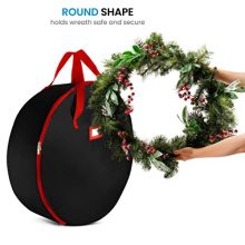 2-Pack Christmas Wreath Storage Bag 30"