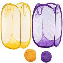 Qtopun Mesh Popup Laundry Hamper